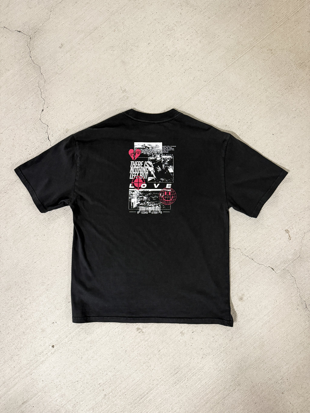 'Spiritual Warfare' Boxy Tee - Black